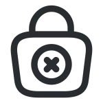 Bag Cross 1 SVG Icon